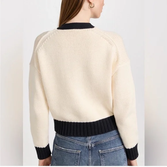 Alex Mill Nico Tipped Cardigan - Picture 2 of 8